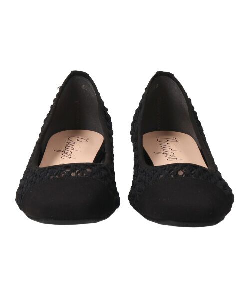 Bridget Birkin / ブリジットバーキン パンプス | 【Bridget Birkin】レースチュール切り替えパンプス-(51030B) | 詳細1