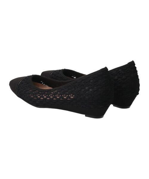 Bridget Birkin / ブリジットバーキン パンプス | 【Bridget Birkin】レースチュール切り替えパンプス-(51030B) | 詳細4