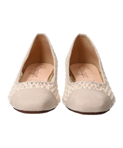 Bridget Birkin / ブリジットバーキン パンプス | 【Bridget Birkin】レースチュール切り替えパンプス-(51030B) | 詳細9