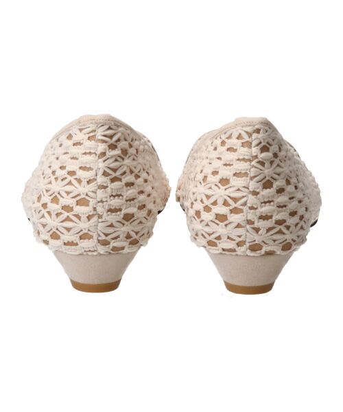 Bridget Birkin / ブリジットバーキン パンプス | 【Bridget Birkin】レースチュール切り替えパンプス-(51030B) | 詳細12