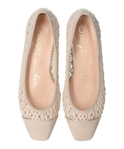 Bridget Birkin / ブリジットバーキン パンプス | 【Bridget Birkin】レースチュール切り替えパンプス-(51030B) | 詳細13