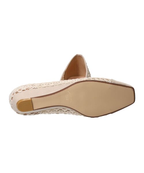 Bridget Birkin / ブリジットバーキン パンプス | 【Bridget Birkin】レースチュール切り替えパンプス-(51030B) | 詳細14