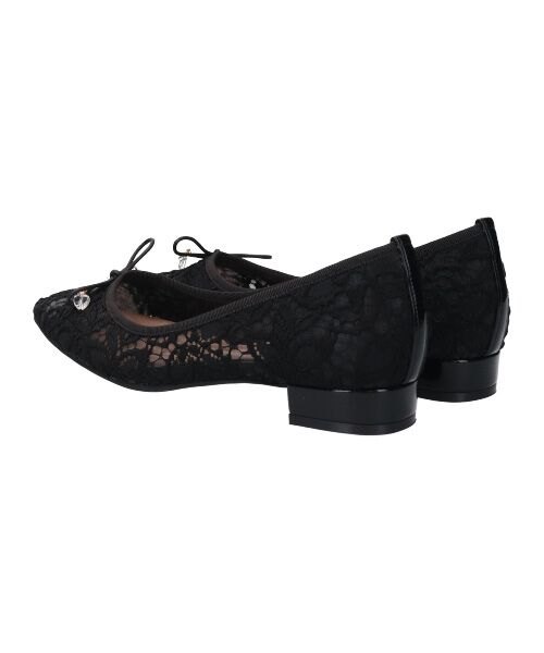 Bridget Birkin / ブリジットバーキン パンプス | 【Bridget Birkin】スクエアレースバレエパンプス-(51032B) | 詳細4