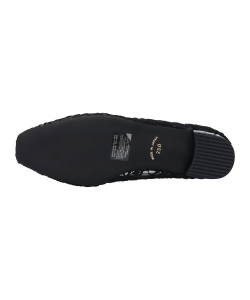 Bridget Birkin / ブリジットバーキン パンプス | 【Bridget Birkin】スクエアレースバレエパンプス-(51032B) | 詳細7