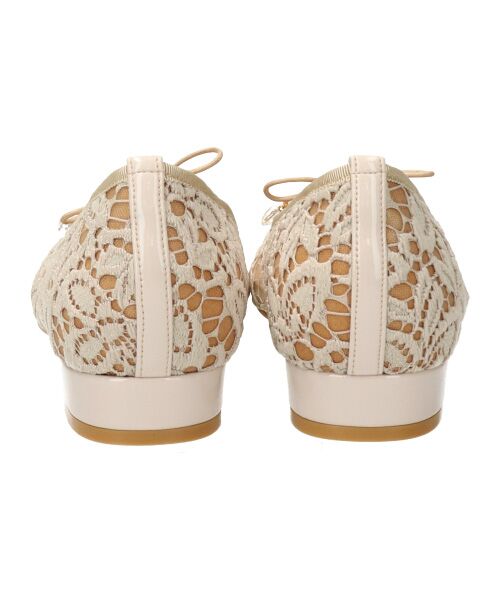 Bridget Birkin / ブリジットバーキン パンプス | 【Bridget Birkin】スクエアレースバレエパンプス-(51032B) | 詳細13