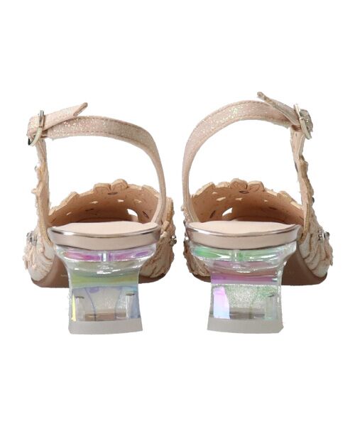 Bridget Birkin / ブリジットバーキン パンプス | 【Bridget Birkin】フラワーカットワークバックバンドパンプス-(51303B) | 詳細15