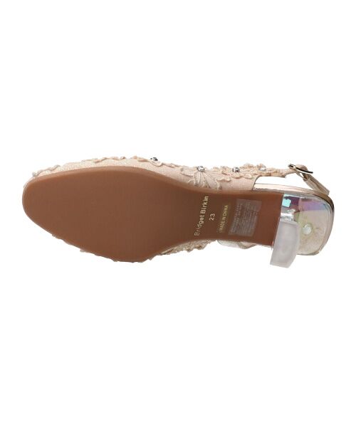 Bridget Birkin / ブリジットバーキン パンプス | 【Bridget Birkin】フラワーカットワークバックバンドパンプス-(51303B) | 詳細17