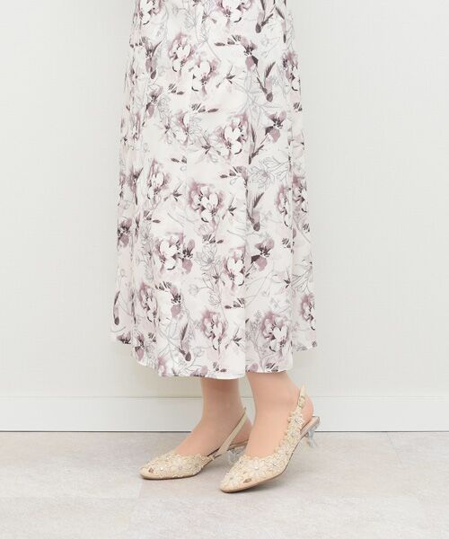 Bridget Birkin / ブリジットバーキン パンプス | 【Bridget Birkin】フラワーカットワークバックバンドパンプス-(51303B) | 詳細19