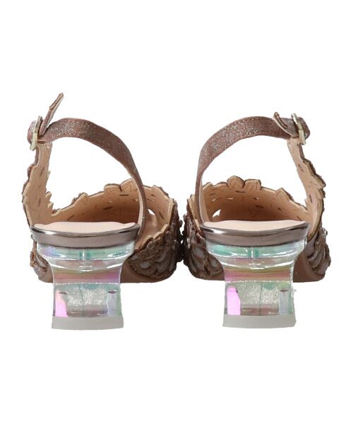 Bridget Birkin / ブリジットバーキン パンプス | 【Bridget Birkin】フラワーカットワークバックバンドパンプス-(51303B) | 詳細24