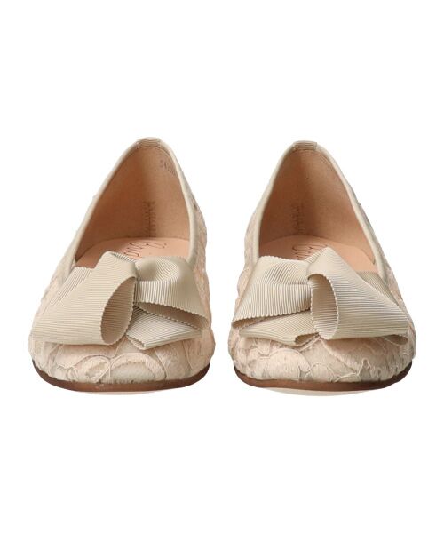 Bridget Birkin / ブリジットバーキン フラットシューズ | 【Bridget Birkin】グログランリボンレースパンプス-(51522B) | 詳細8