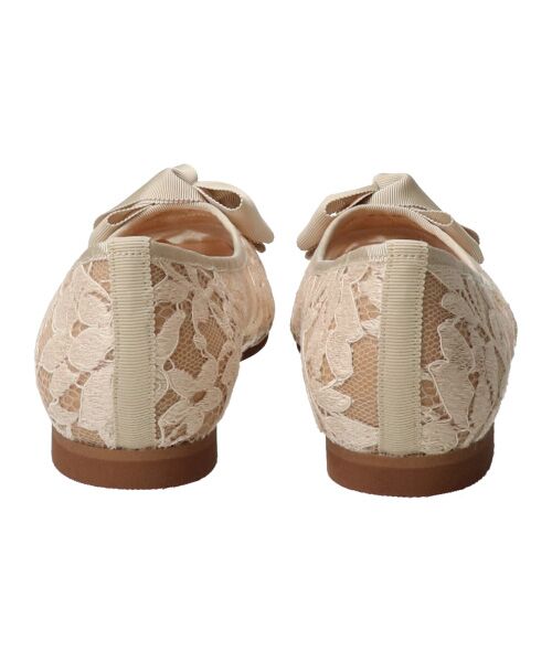 Bridget Birkin / ブリジットバーキン フラットシューズ | 【Bridget Birkin】グログランリボンレースパンプス-(51522B) | 詳細11