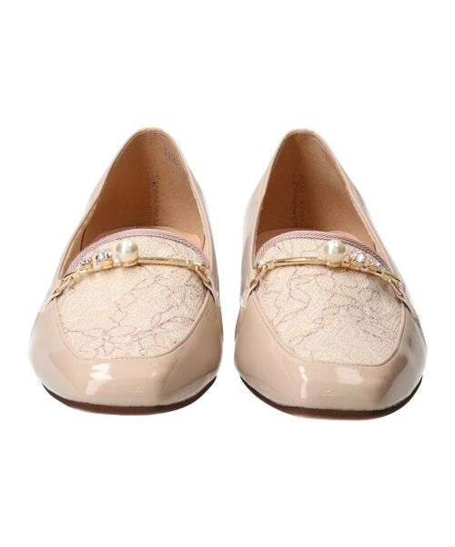 Bridget Birkin / ブリジットバーキン ビジネス・ドレスシューズ | 【Bridget Birkin】レースコンビパールビットローファー-(51625B) | 詳細8