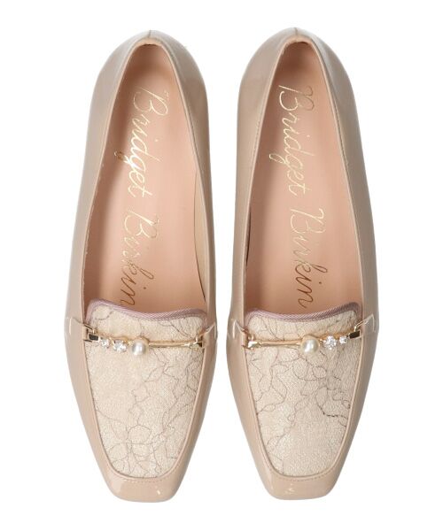 Bridget Birkin / ブリジットバーキン ビジネス・ドレスシューズ | 【Bridget Birkin】レースコンビパールビットローファー-(51625B) | 詳細13