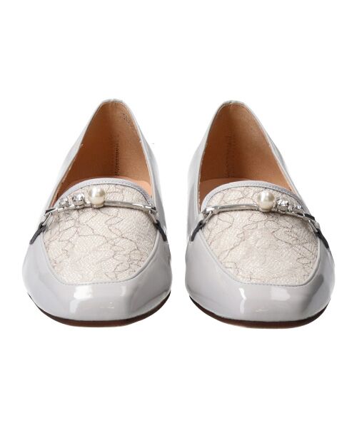 Bridget Birkin / ブリジットバーキン ビジネス・ドレスシューズ | 【Bridget Birkin】レースコンビパールビットローファー-(51625B) | 詳細16