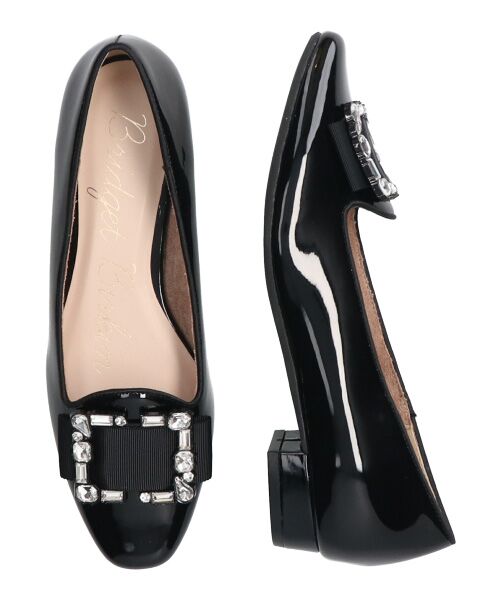 Bridget Birkin / ブリジットバーキン パンプス | 【Bridget Birkin】ビジューバックルローファー-(51626B) | 詳細6