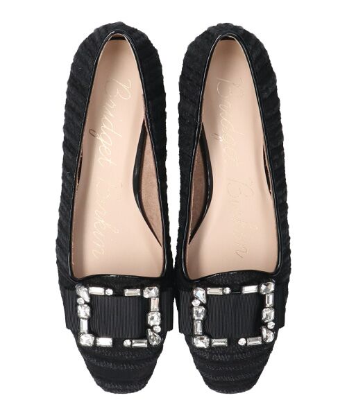 Bridget Birkin / ブリジットバーキン パンプス | 【Bridget Birkin】ビジューバックルローファー-(51626B) | 詳細13