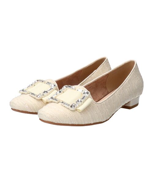 Bridget Birkin / ブリジットバーキン パンプス | 【Bridget Birkin】ビジューバックルローファー-(51626B) | 詳細16