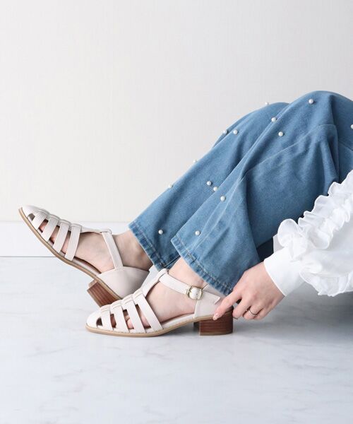 Bridget Birkin / ブリジットバーキン サンダル | 【Bridget Birkin】ストラップグルカサンダル-(52013B) | 詳細17