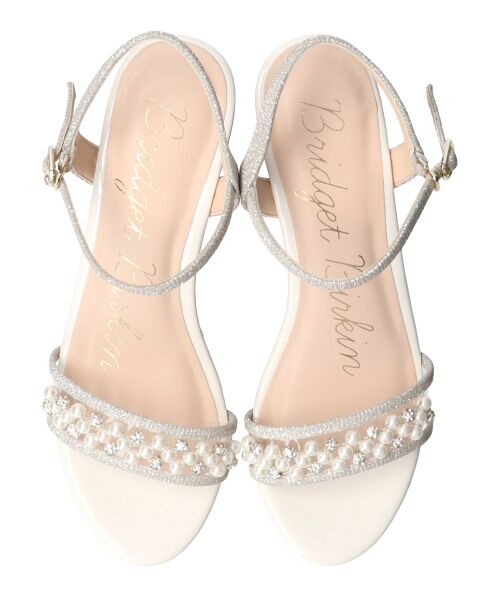 Bridget Birkin / ブリジットバーキン サンダル | 【Bridget Birkin】パール飾りPVC厚底サンダル-(52152B) | 詳細14