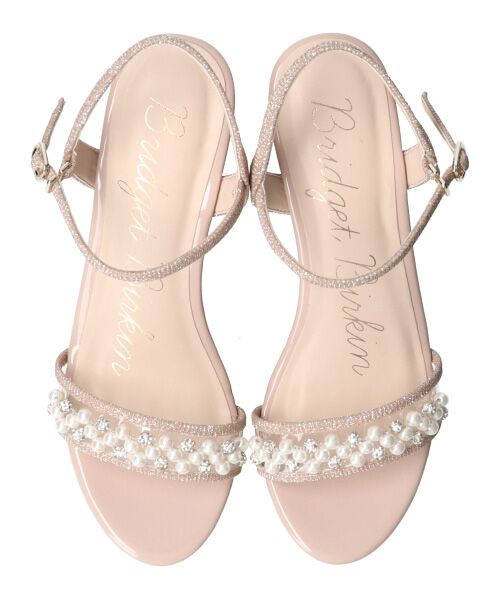 Bridget Birkin / ブリジットバーキン サンダル | 【Bridget Birkin】パール飾りPVC厚底サンダル-(52152B) | 詳細21