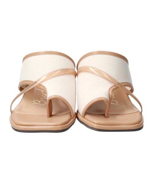 Bridget Birkin / ブリジットバーキン サンダル | 【Bridget Birkin】甲深トングサンダル-(52304B) | 詳細9