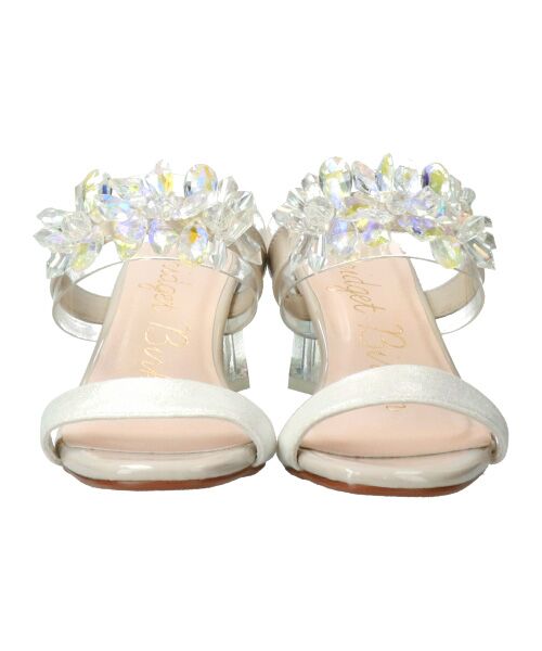 Bridget Birkin / ブリジットバーキン サンダル | 【Bridget Birkin】甲ビジュークリアヒールサンダル-(52310B) | 詳細10