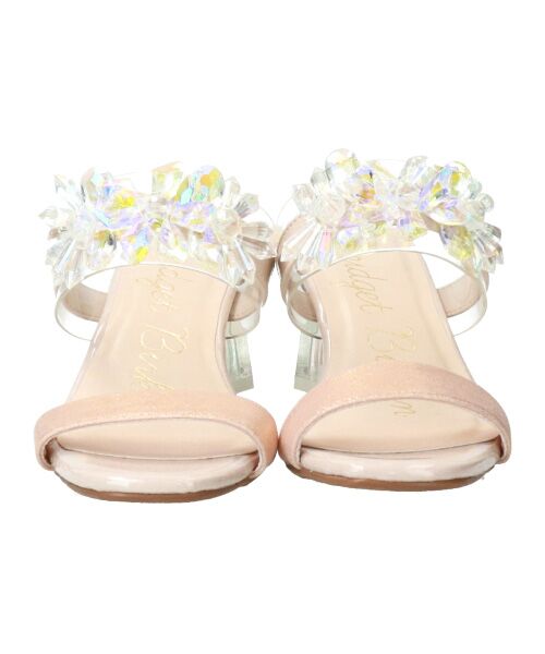 Bridget Birkin / ブリジットバーキン サンダル | 【Bridget Birkin】甲ビジュークリアヒールサンダル-(52310B) | 詳細18