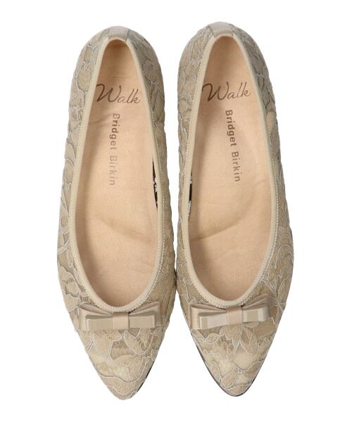 Bridget Birkin / ブリジットバーキン パンプス | 【BRIDGET BIRKIN WALK】チュールレースウォーキングパンプス-(55229B) | 詳細11