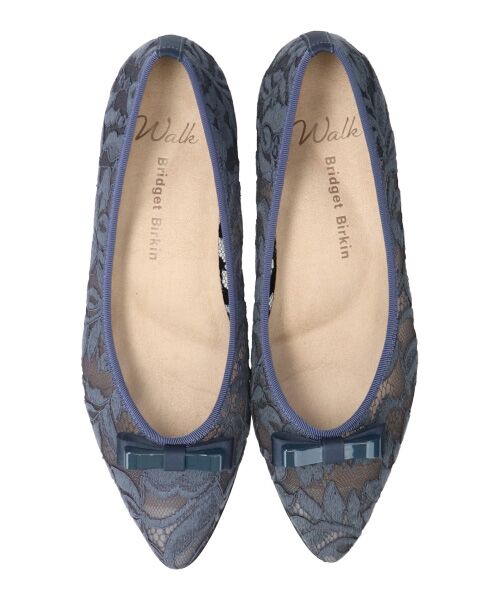 Bridget Birkin / ブリジットバーキン パンプス | 【BRIDGET BIRKIN WALK】チュールレースウォーキングパンプス-(55229B) | 詳細19