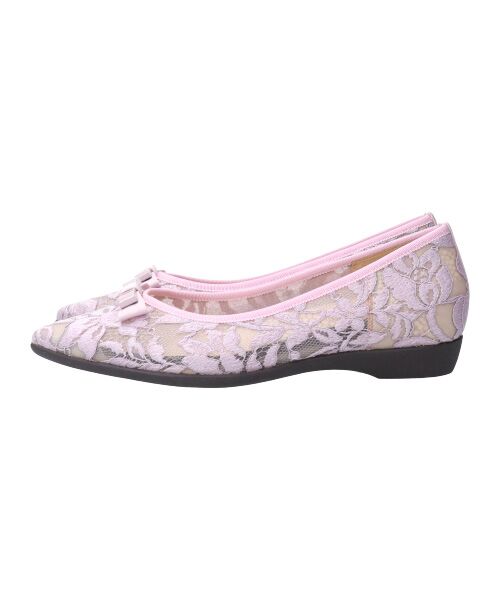 Bridget Birkin / ブリジットバーキン パンプス | 【BRIDGET BIRKIN WALK】チュールレースウォーキングパンプス-(55229B) | 詳細24