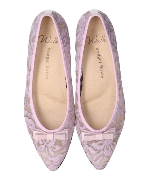 Bridget Birkin / ブリジットバーキン パンプス | 【BRIDGET BIRKIN WALK】チュールレースウォーキングパンプス-(55229B) | 詳細26