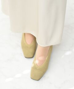 Bridget Birkin / ブリジットバーキン パンプス | 【BRIDGET BIRKIN WALK】ニット素材ウォーキングパンプス-(55230B)