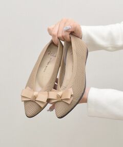 Bridget Birkin / ブリジットバーキン パンプス | 【BRIDGET BIRKIN WALK】ニット素材ウォーキングパンプス-(55231B)