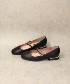 Bridget Birkin / ブリジットバーキン パンプス | 【PARADIS COULEUR】パールヒールストラップパンプス