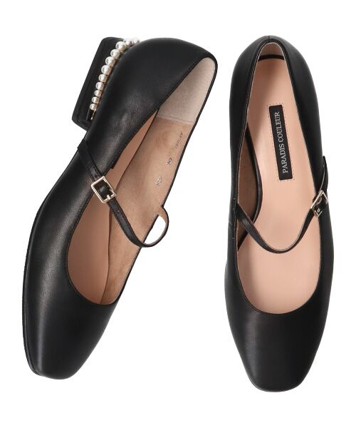 Bridget Birkin / ブリジットバーキン パンプス | 【PARADIS COULEUR】パールヒールストラップパンプス | 詳細7