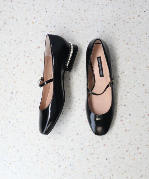 Bridget Birkin / ブリジットバーキン パンプス | 【PARADIS COULEUR】パールヒールストラップパンプス | 詳細8