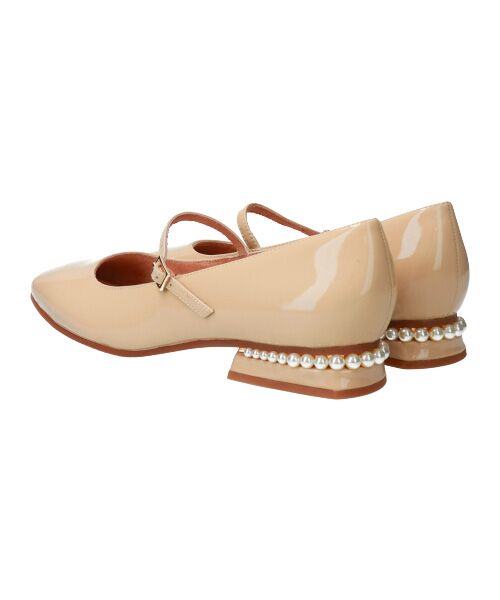 Bridget Birkin / ブリジットバーキン パンプス | 【PARADIS COULEUR】パールヒールストラップパンプス | 詳細26