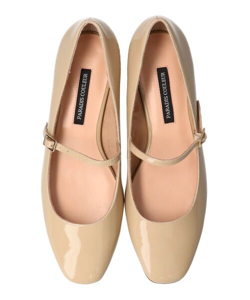 Bridget Birkin / ブリジットバーキン パンプス | 【PARADIS COULEUR】パールヒールストラップパンプス | 詳細28