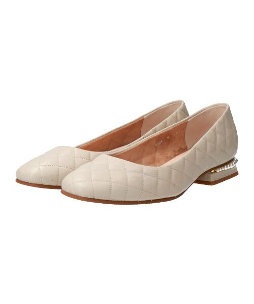 Bridget Birkin / ブリジットバーキン パンプス | 【PARADIS COULEUR】パールヒールキルティングパンプス | 詳細2