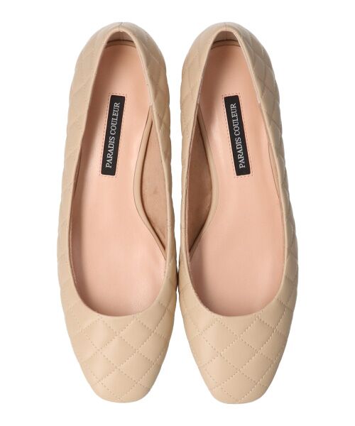 Bridget Birkin / ブリジットバーキン パンプス | 【PARADIS COULEUR】パールヒールキルティングパンプス | 詳細14