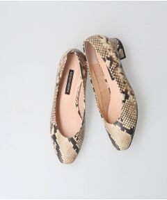 Bridget Birkin / ブリジットバーキン パンプス | 【PARADIS COULEUR】ソフトスクエアトウローヒールパンプス