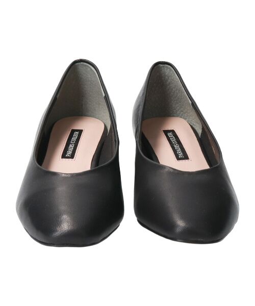 Bridget Birkin / ブリジットバーキン パンプス | 【PARADIS COULEUR】ソフトスクエアトウローヒールパンプス | 詳細1