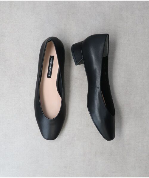 Bridget Birkin / ブリジットバーキン パンプス | 【PARADIS COULEUR】ソフトスクエアトウローヒールパンプス | 詳細8