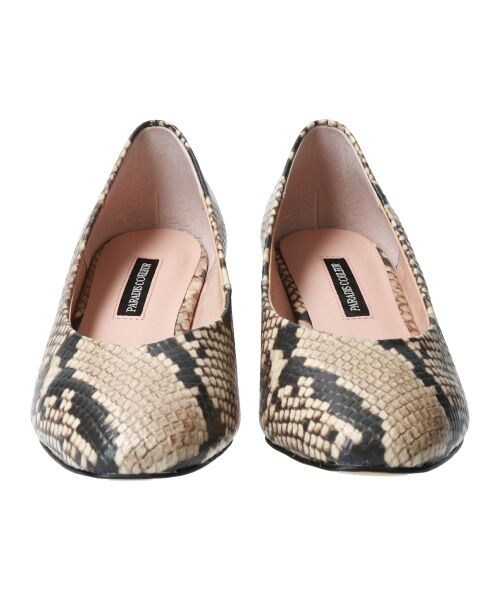 Bridget Birkin / ブリジットバーキン パンプス | 【PARADIS COULEUR】ソフトスクエアトウローヒールパンプス | 詳細19