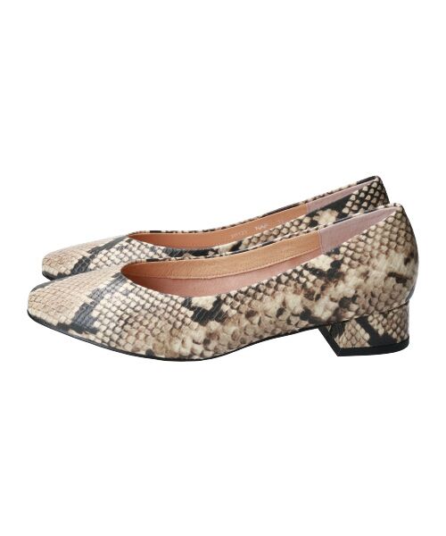 Bridget Birkin / ブリジットバーキン パンプス | 【PARADIS COULEUR】ソフトスクエアトウローヒールパンプス | 詳細21