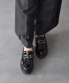 Bridget Birkin / ブリジットバーキン ビジネス・ドレスシューズ | 【PARADIS COULEUR】チェーンビットキルトローファー