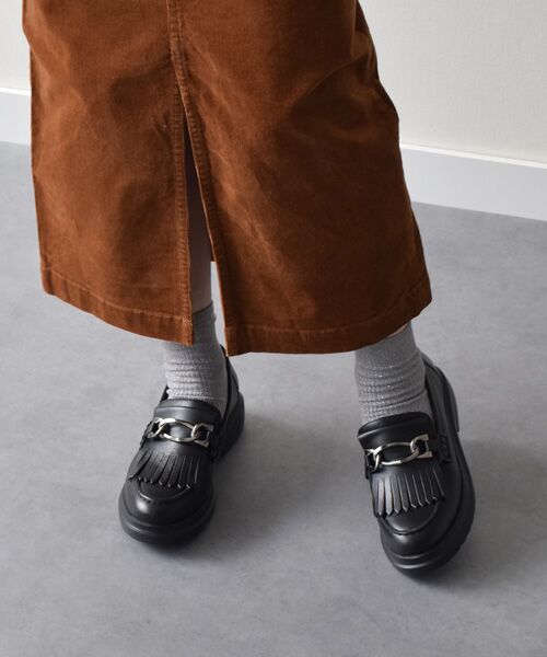 Bridget Birkin / ブリジットバーキン ビジネス・ドレスシューズ | 【PARADIS COULEUR】チェーンビットキルトローファー | 詳細12