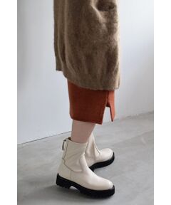 Bridget Birkin / ブリジットバーキン ブーツ（ショート丈） | 【PARADIS COULEUR】EVAソールバックジップストレッチブーツ