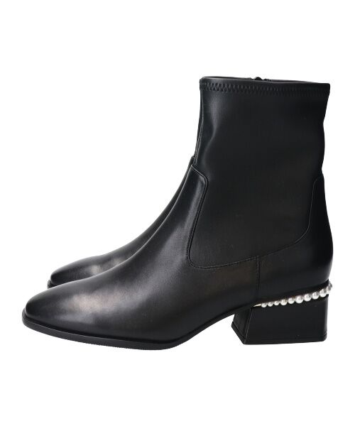 Bridget Birkin / ブリジットバーキン ブーツ（ショート丈） | 【PARADIS COULEUR】パールヒールストレッチショートブーツ | 詳細4