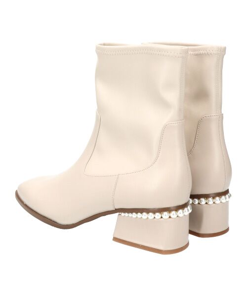 Bridget Birkin / ブリジットバーキン ブーツ（ショート丈） | 【PARADIS COULEUR】パールヒールストレッチショートブーツ | 詳細14